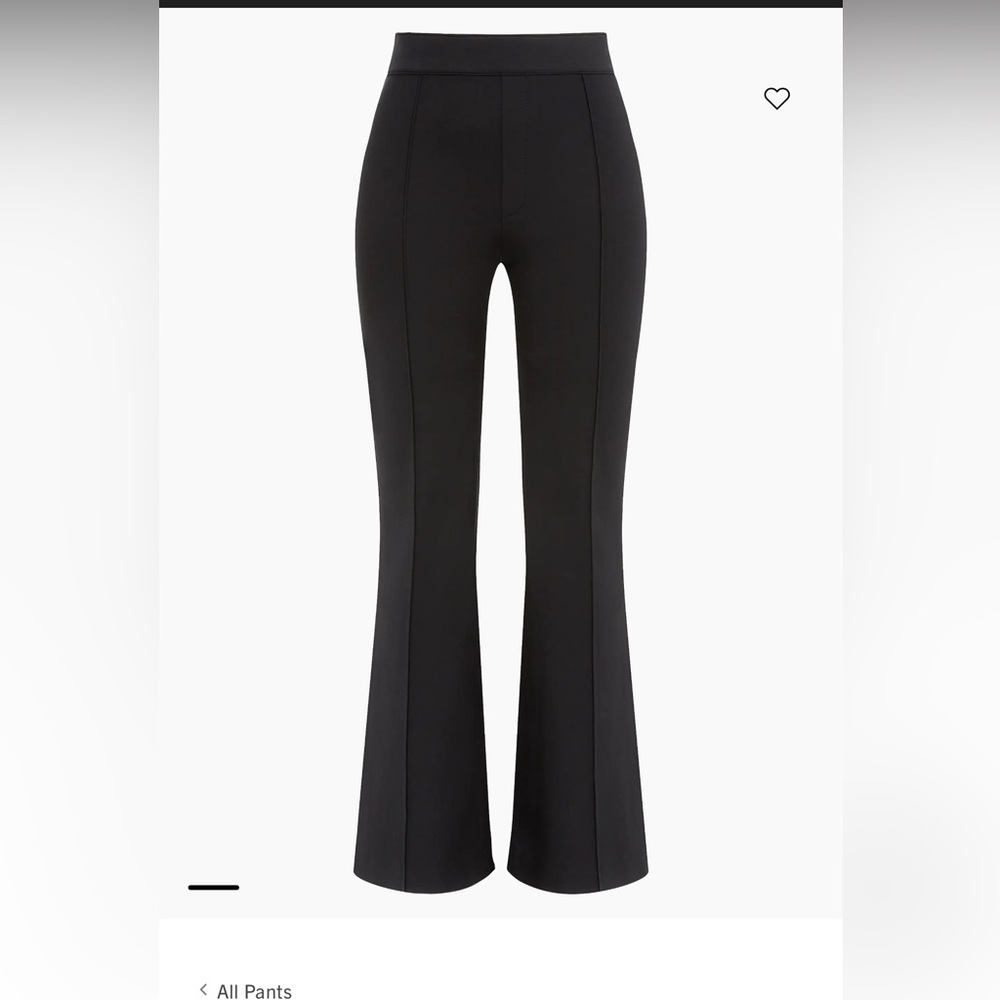 SPANX Elegant charcoal gray Flare Pants